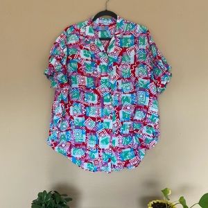 Vintage Button down Sz. L